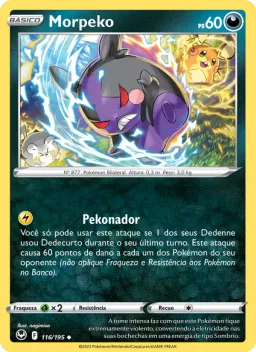 Morpeko 116 Tempestade Prateada