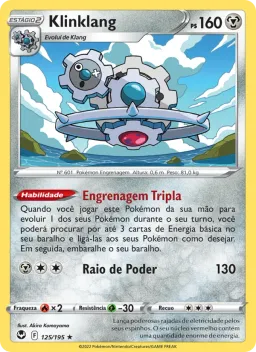 Klinklang 125 Tempestade Prateada