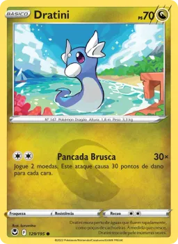Dratini 129 Tempestade Prateada