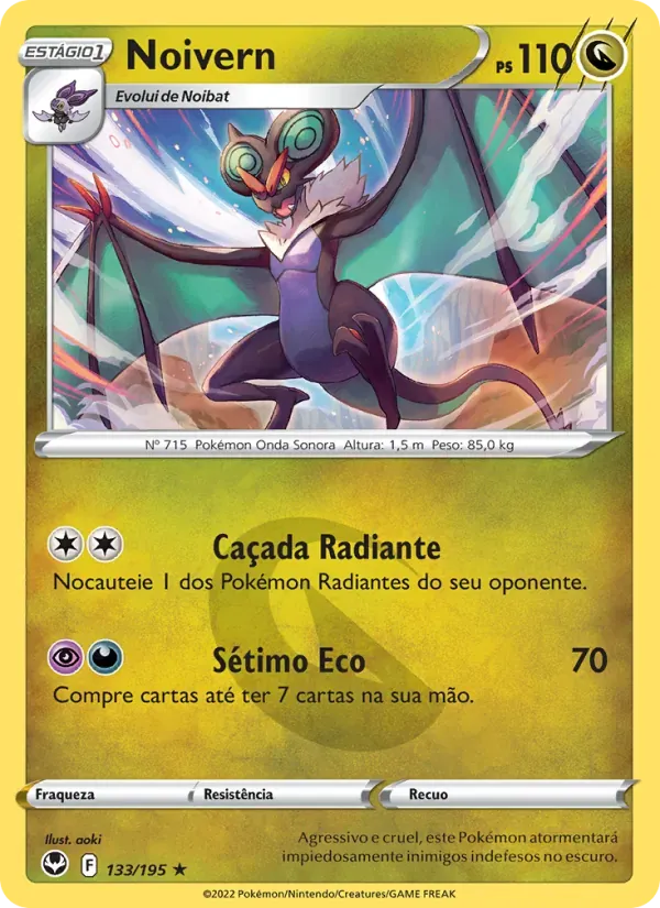 Noivern 133/195 Tempestade Prateada