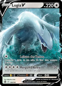 Lugia V 138 Tempestade Prateada
