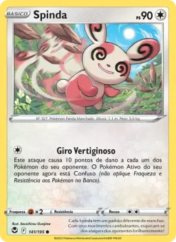 Spinda 141 Tempestade Prateada