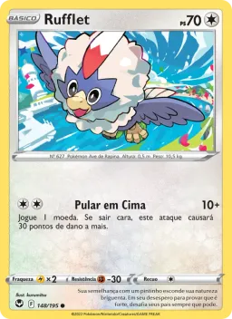 Rufflet 148 Tempestade Prateada