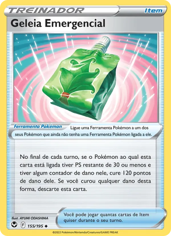 Geleia Emergencial 155/195 Tempestade Prateada