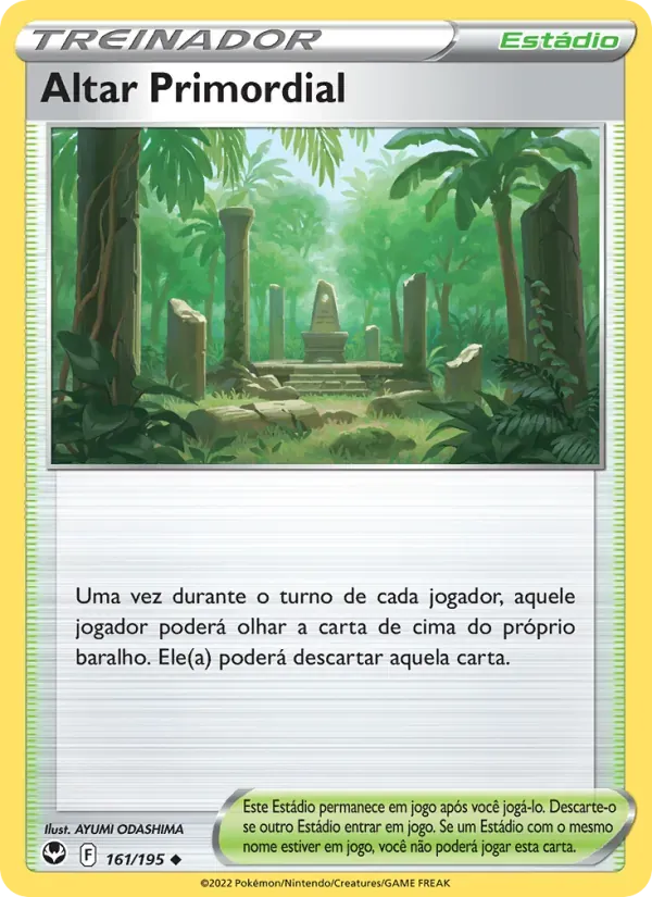 Altar Primordial 161/195 Tempestade Prateada