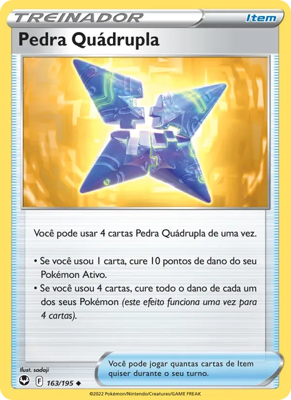 Pedra Quádrupla 163/195 Tempestade Prateada
