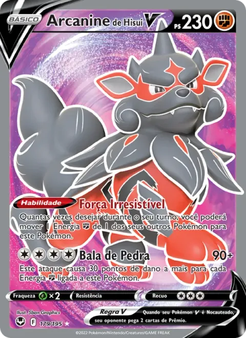 Arcanine de Hisui V 179/195
