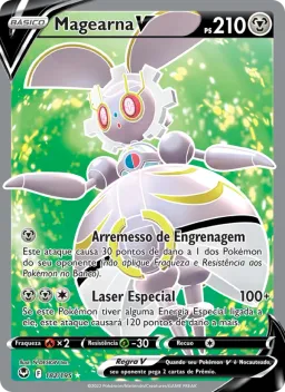 Magearna V 182 Tempestade Prateada