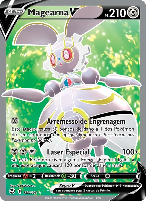 Magearna V 182/195 Tempestade Prateada