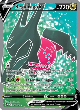 Regidrago V 183 Tempestade Prateada