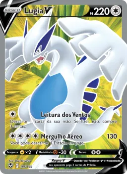 Lugia V 185 Tempestade Prateada