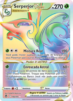 Serperior V-ASTRO 196 Tempestade Prateada