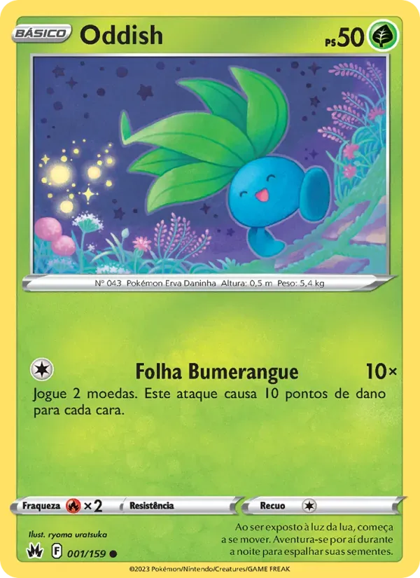 Oddish 001/159 Realeza Absoluta