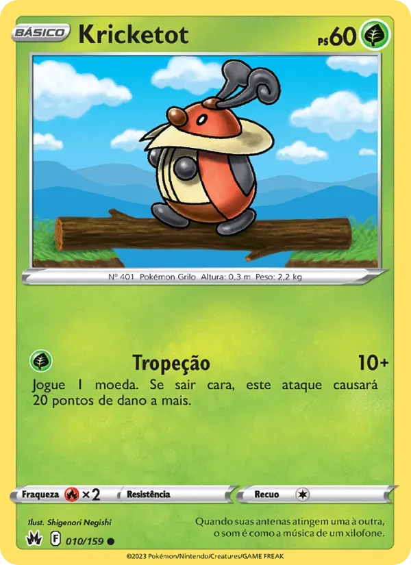 Kricketot 010/159 Realeza Absoluta