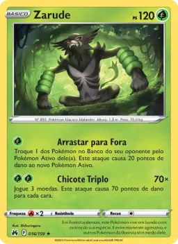 Zarude 016 Realeza Absoluta