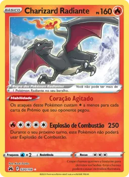 Charizard Radiante 020 Realeza Absoluta
