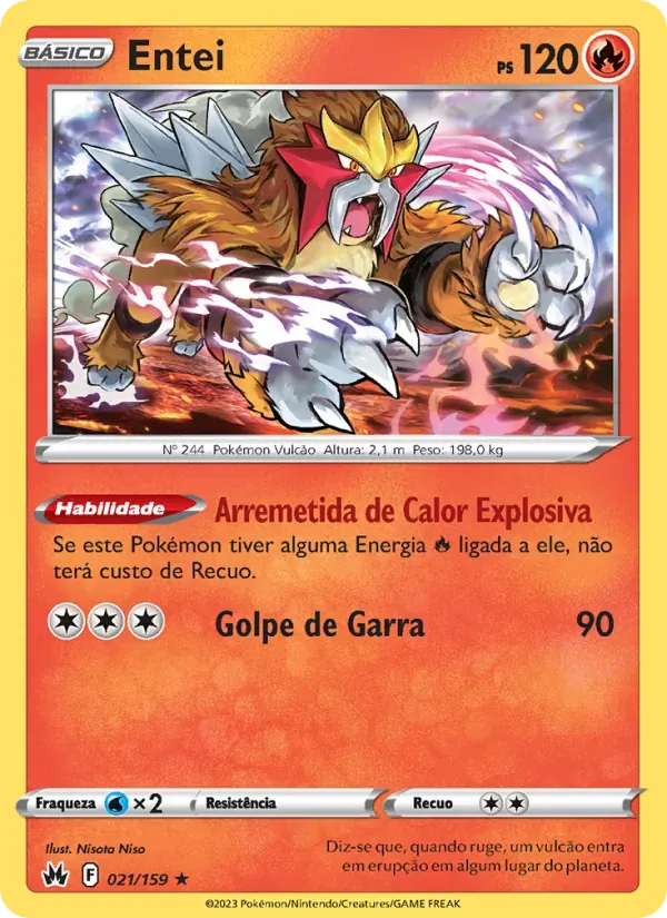 Entei 021/159 Realeza Absoluta