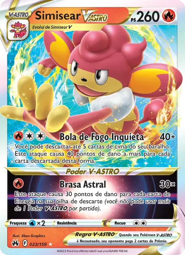 Simisear V-ASTRO 023/159 Realeza Absoluta