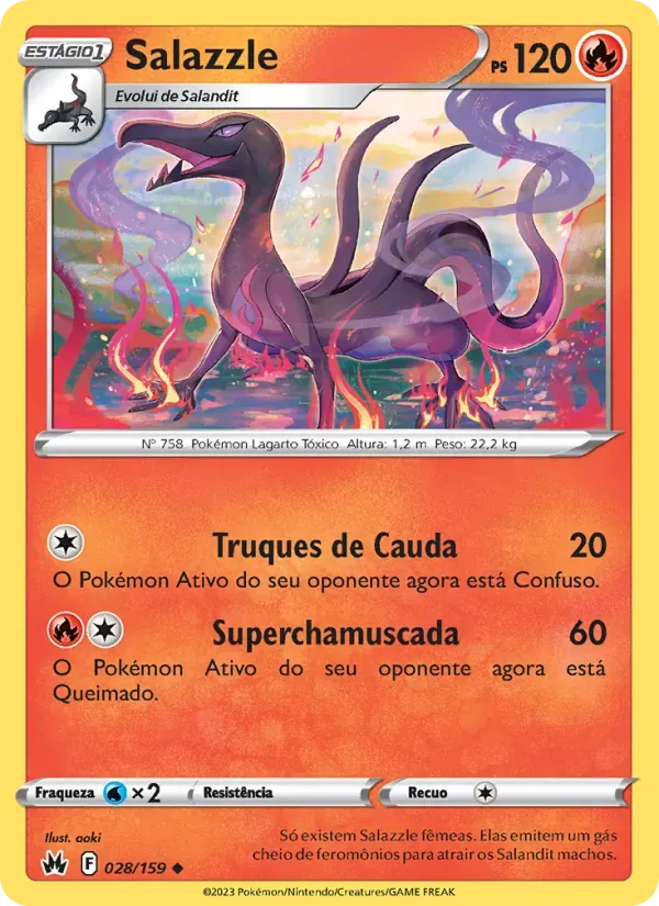 Salazzle 028/159 Realeza Absoluta