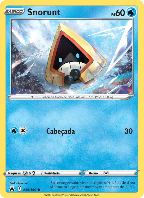 Snorunt 034/159 Realeza Absoluta