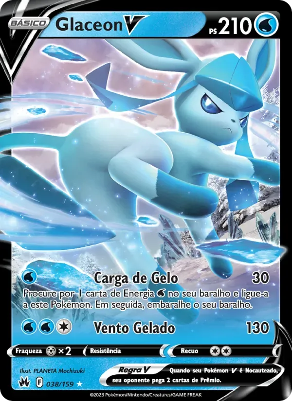 Glaceon V 038/159 Realeza Absoluta