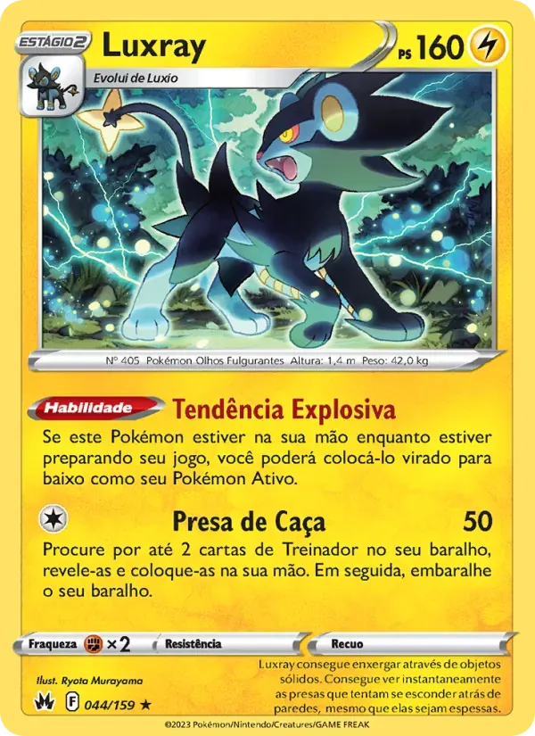 Luxray 044/159 Realeza Absoluta