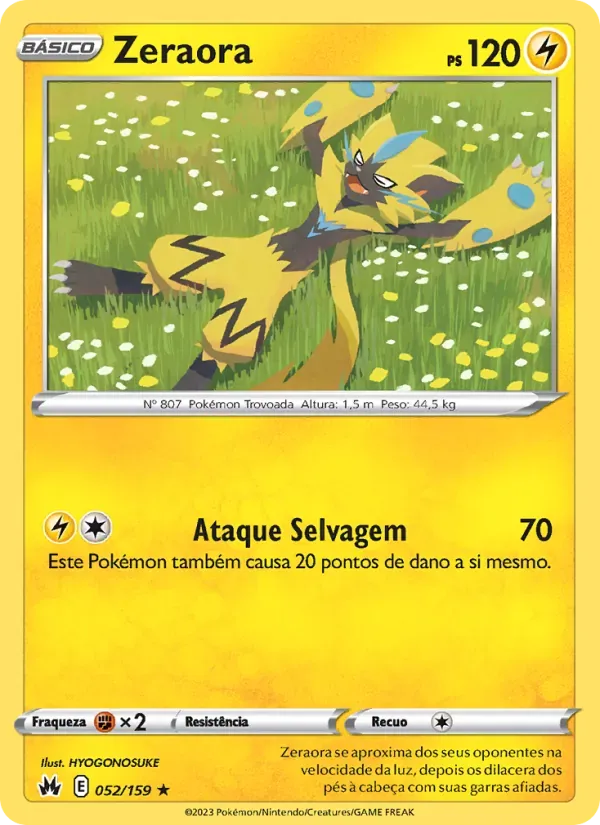 Zeraora 052/159 Realeza Absoluta