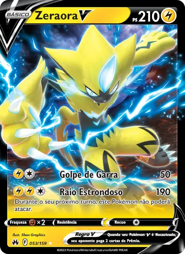 Zeraora V 053/159 Realeza Absoluta