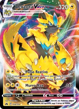 Zeraora VMAX 054 Realeza Absoluta