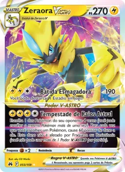 Zeraora V-ASTRO 055 Realeza Absoluta