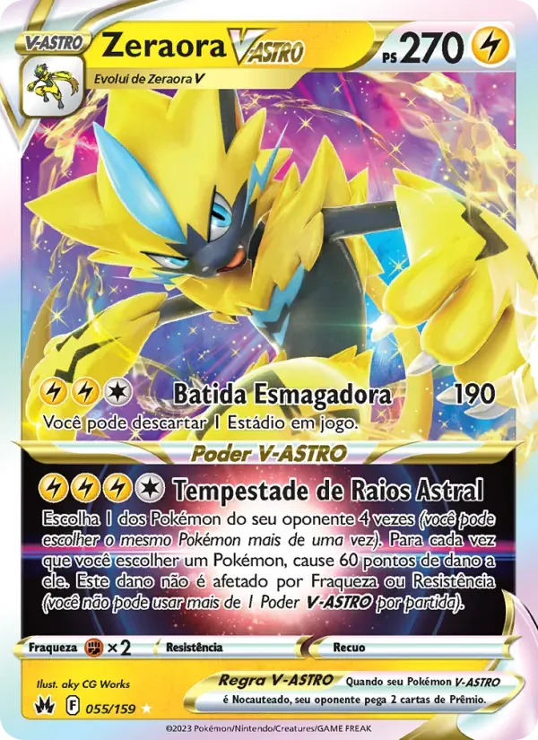Zeraora V-ASTRO 055/159 Realeza Absoluta