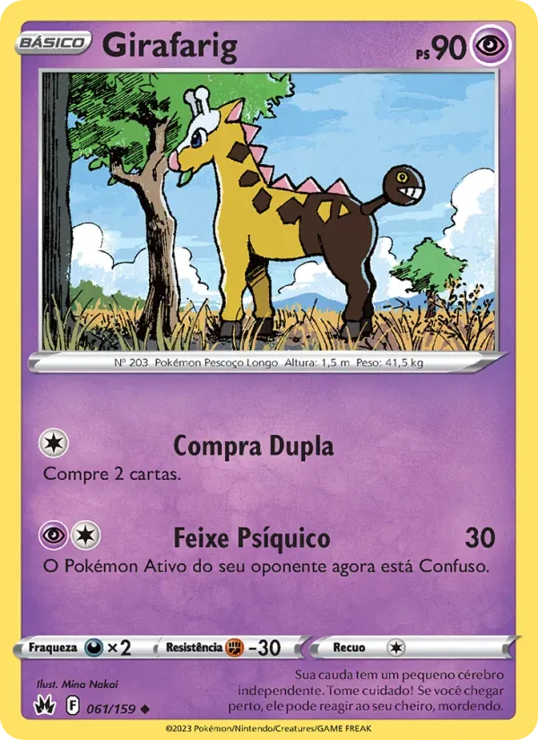 Girafarig 061/159 Realeza Absoluta