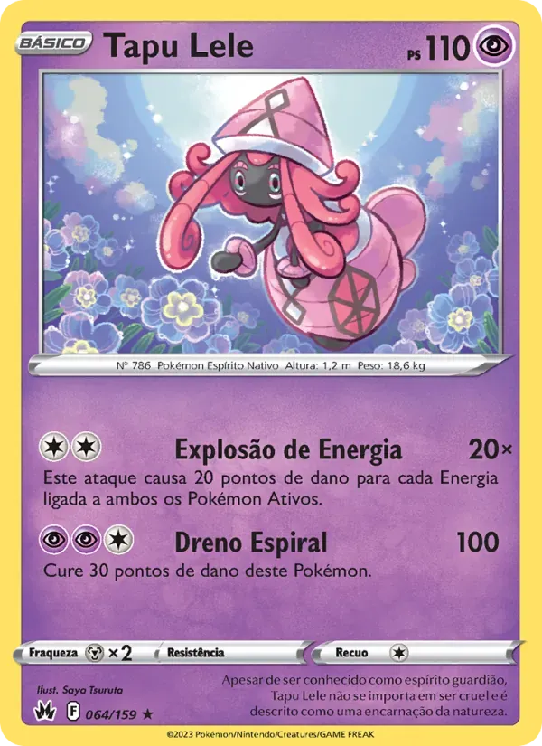 Tapu Lele 064/159 Realeza Absoluta