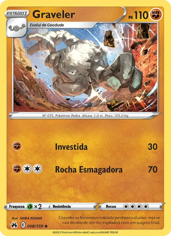 Graveler 068/159 Realeza Absoluta