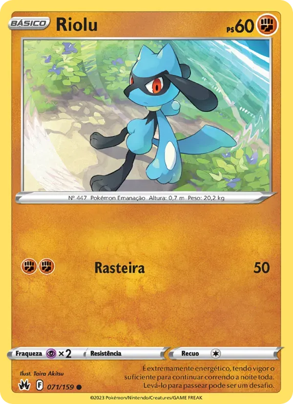 Riolu 071/159 Realeza Absoluta