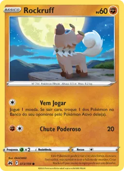 Rockruff 073 Realeza Absoluta