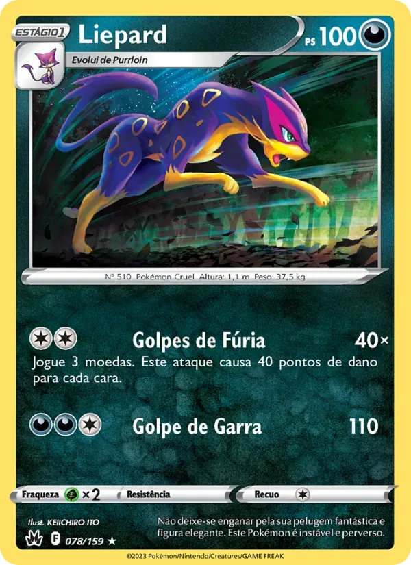 Liepard 078/159 Realeza Absoluta