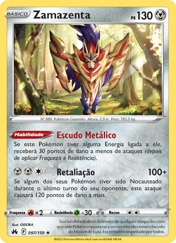 Zamazenta 097/159 Realeza Absoluta
