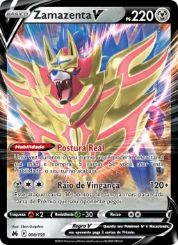Zamazenta V 098 Realeza Absoluta