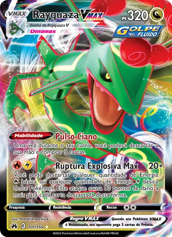 Rayquaza VMAX 101/159 Realeza Absoluta