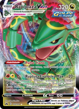 Rayquaza VMAX 102 Realeza Absoluta
