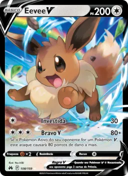 Eevee V 108 Realeza Absoluta