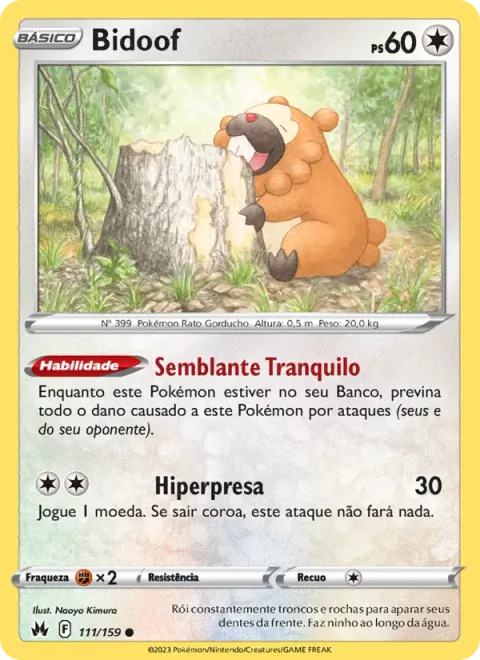 Bidoof 111/159