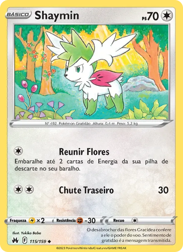 Shaymin 115/159 Realeza Absoluta