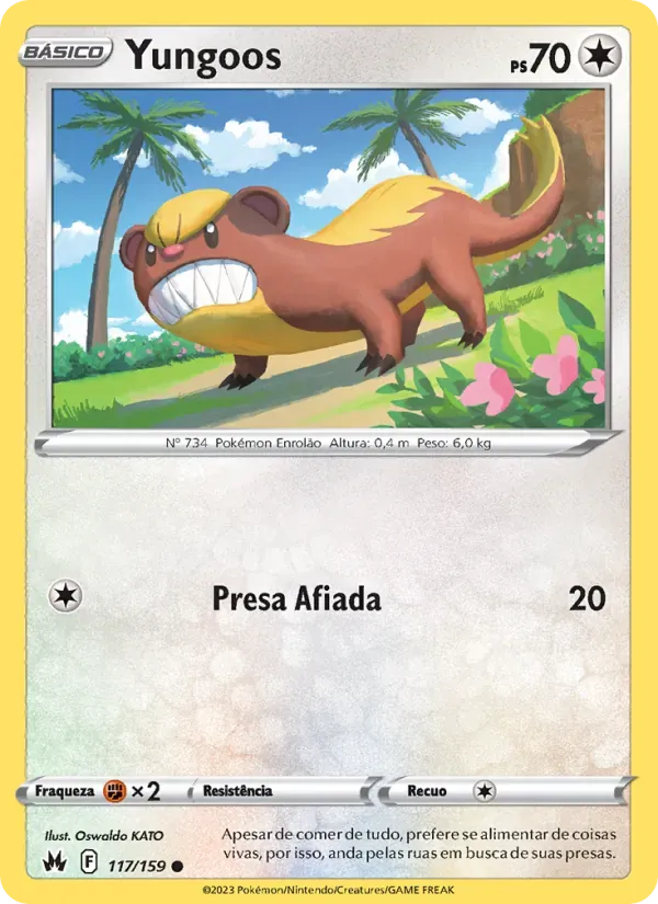 Yungoos 117/159 Realeza Absoluta