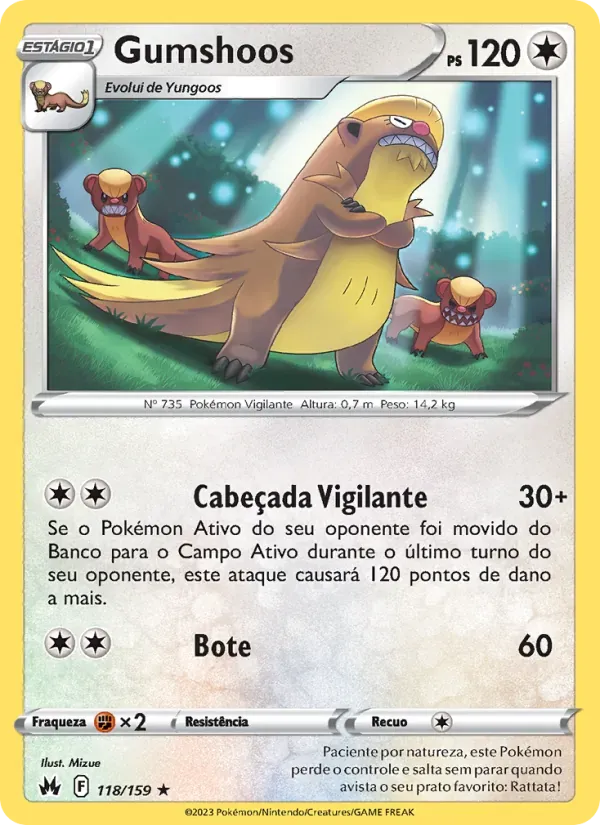 Gumshoos 118/159 Realeza Absoluta