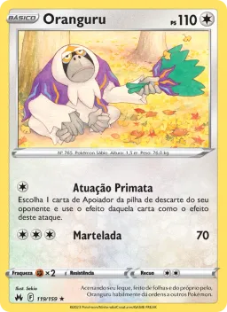 Oranguru 119 Realeza Absoluta