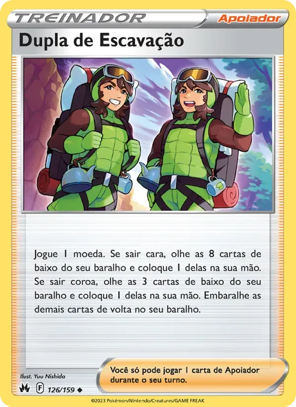 Dupla de Escavação 126/159 Realeza Absoluta