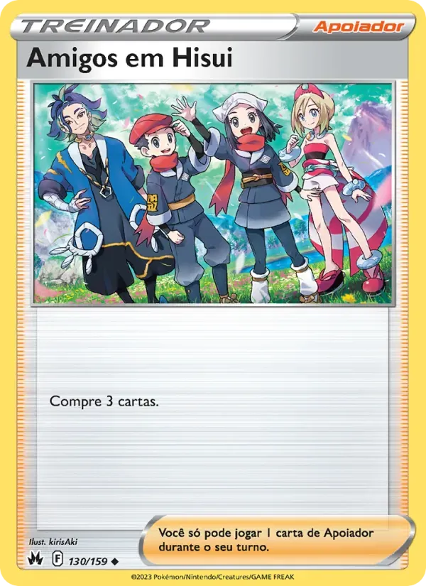 Amigos em Hisui 130/159 Realeza Absoluta