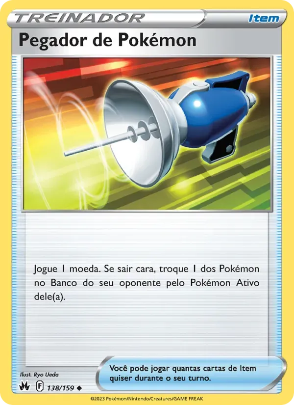 Pegador de Pokémon 138/159 Realeza Absoluta